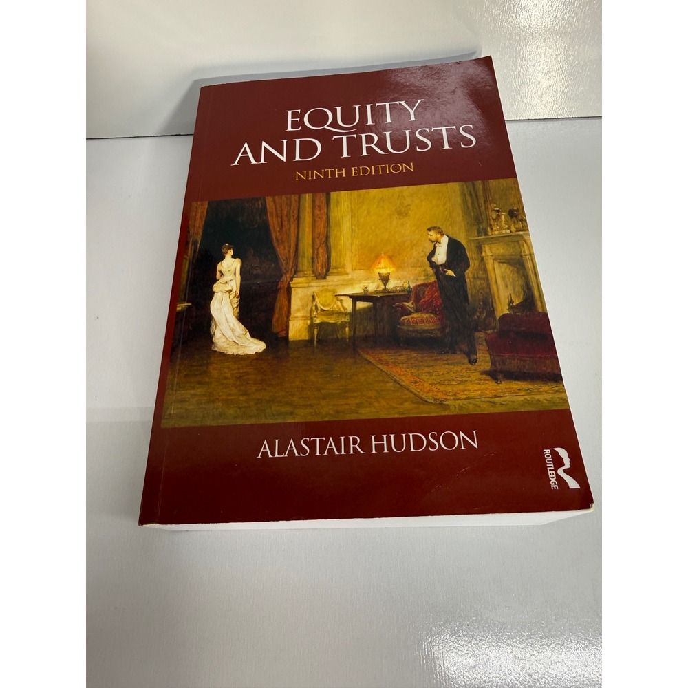Equity and Trusts Ninth Edition Alastair Hudson Routledge Law Textbook Paperback